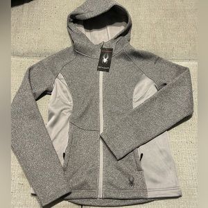 Women’s Heather Grey Spyder jacket